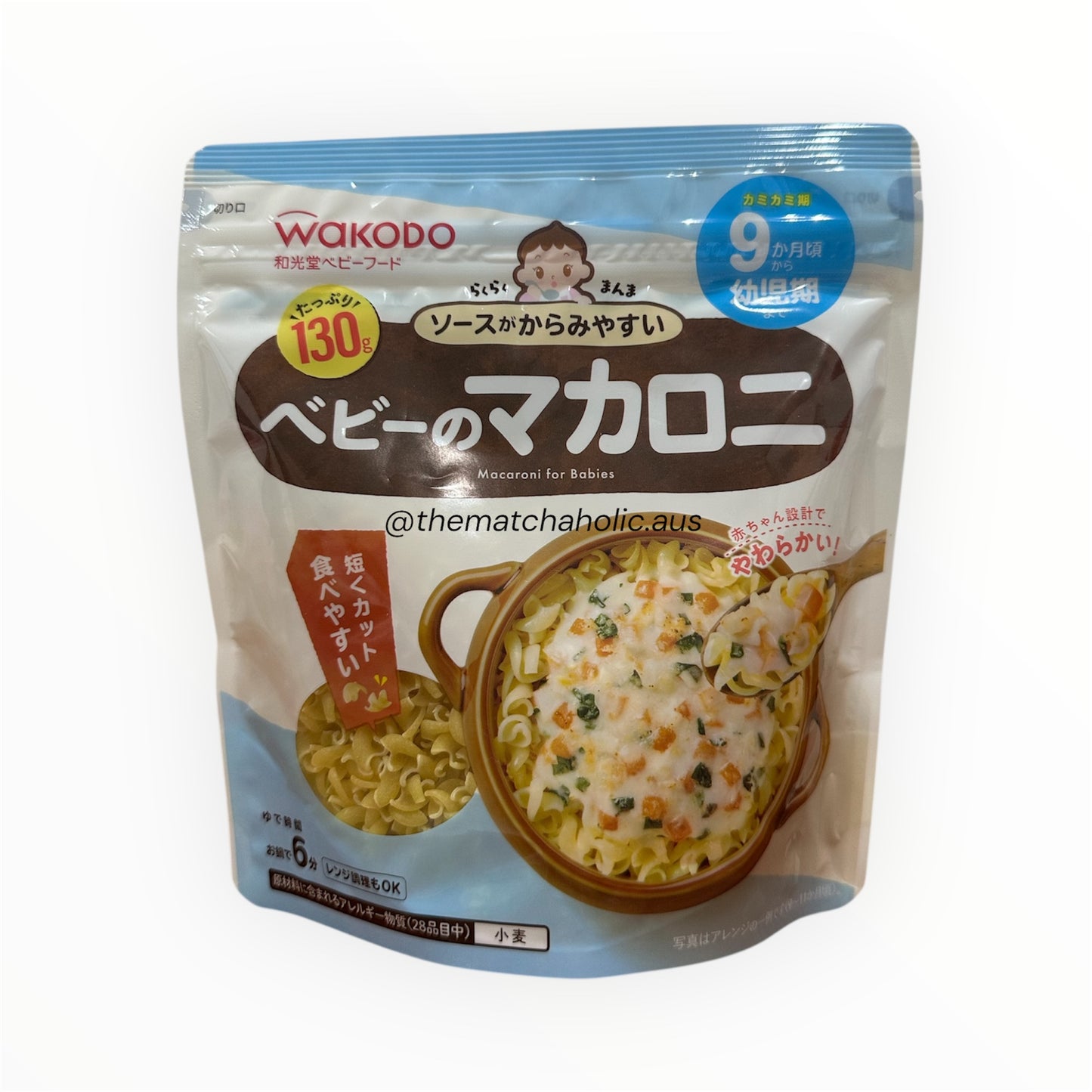 Wakodo Baby Macaroni – Macaroni for Babies (9+ months)