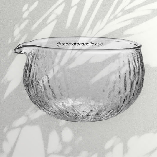 Glass Chawan – clear & elegant for your matcha moments