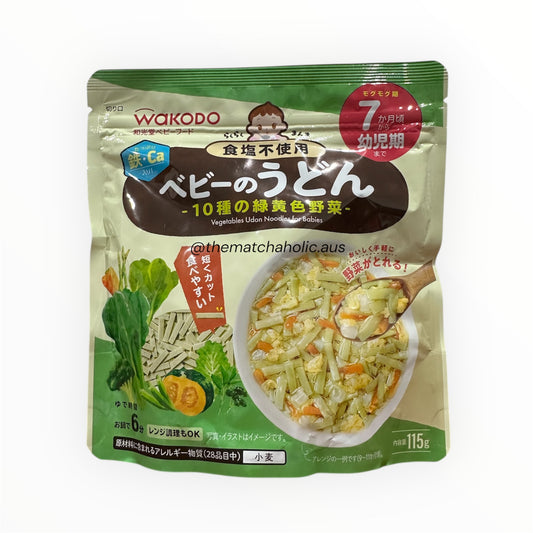 Wakodo Baby Udon – Vegetable Udon Noodles for Babies (7+ months)